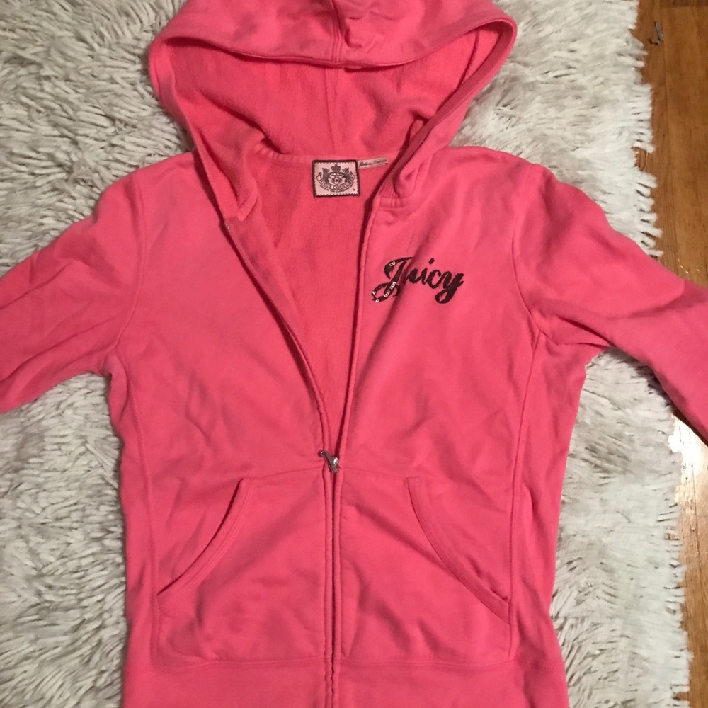 Juicy couture zip up sweater